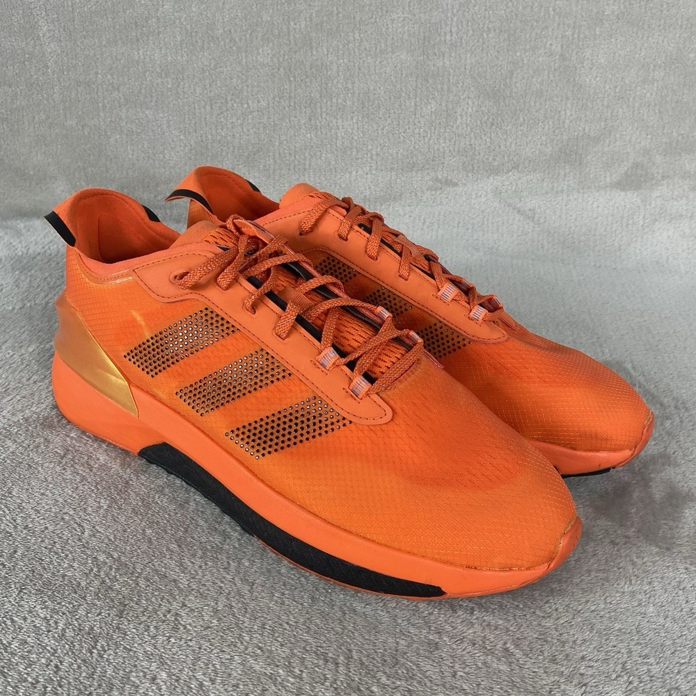 adidas Originals Avryn Boost Men Shoes Size 12 Orange Black Running Sneakers